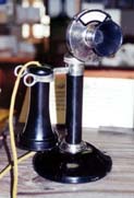 S-C candlestick telephone in Seward, Alaska museum
