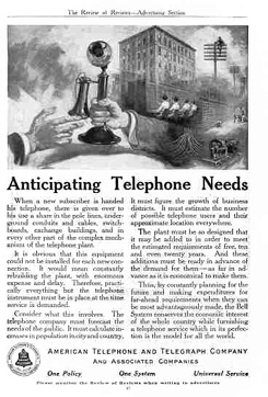 Anticipating Telephone Needs