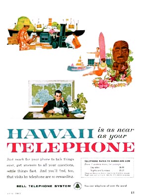 Hawaii-as near as your telephone