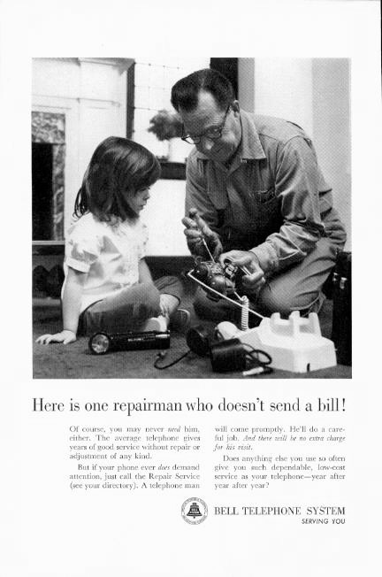 1963 Repairman that doesn't send bill