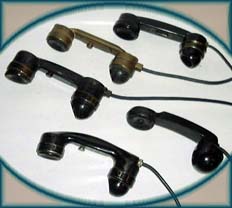 USN sound powered handsets WWII to the present