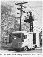 Fig. 13-1 - Street lighting maintenance truck - exterior.