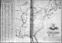 Telegraph Stations in the United States, the Canadas, & Nova Scotia - Compiled from Reliable Sources by Cha. B. Barr, Pittsburgh, Pa.