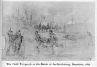 The Field Telegraph at the Battle of Fredericksburg, December, 1862