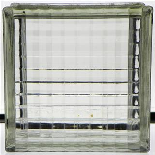 Glass block from Hemingray.  