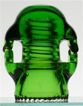 Mini Combination safety, with drips, almost a 7-up green.