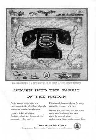 1953 Woven into the fabric
