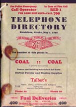 Ketchikan, Alaska phone book cover