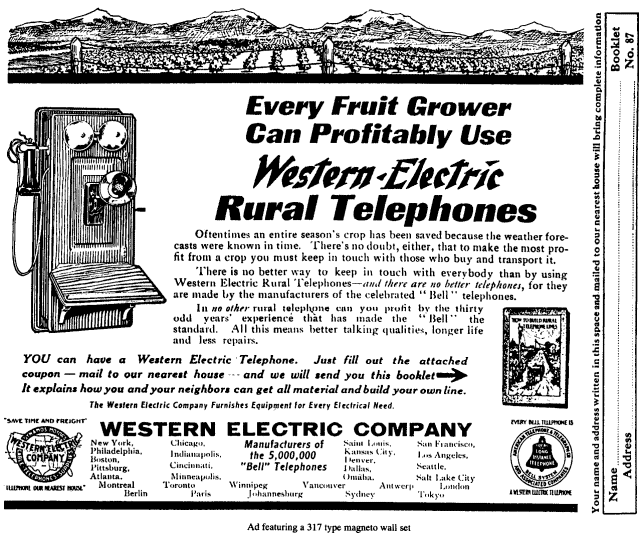 Rural telephone